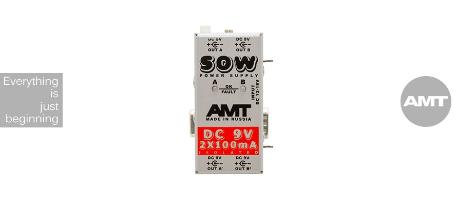 AMT SOW PS-2 DC-9V 2x100mA