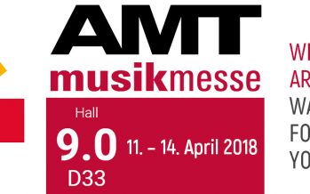 AMT at MusikMesse 2018: Hall 9.0 Stand №D33